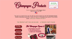 Desktop Screenshot of champagneproducts.com